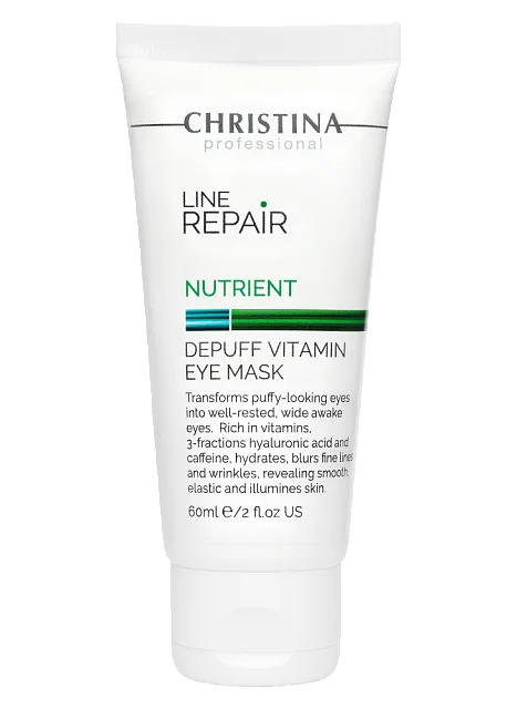 LINE REPAIR-NUTRIENT-DEPUFF VITAMIN EYE MASK-ВОССТАНАВЛИВАЮЩАЯ ПРОТИВООТЕЧНАЯ МАСКА ДЛЯ КОЖИ ВОКРУГ 