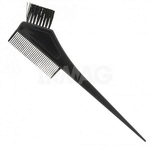 TINTING BRUSH + COMB BLACK - Кисточка для окрашивания