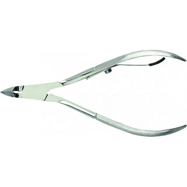 ЩИПЦЫ МАНИКЮРНЫЕ - CUTICLE NIPPER 7mm FLAT SPRING BLACK - NP
