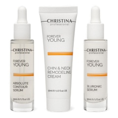 СЫВОРОТКА ДЛЯ ЛИЦА FOREVER YOUNG-ABSOLUTE CONTOUR KIT НАБОР ИЗ ТРЕХ СРЕДСТВ ПО 30 МЛ