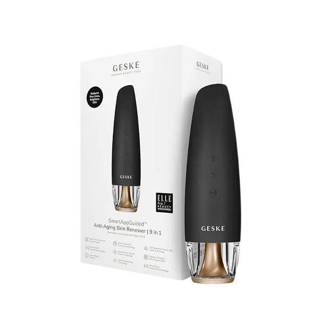 Anti-Aging Skin Renewer | 9 in 1 (Gray)массажер для лица, шеи и зоны декольте, на батарейках