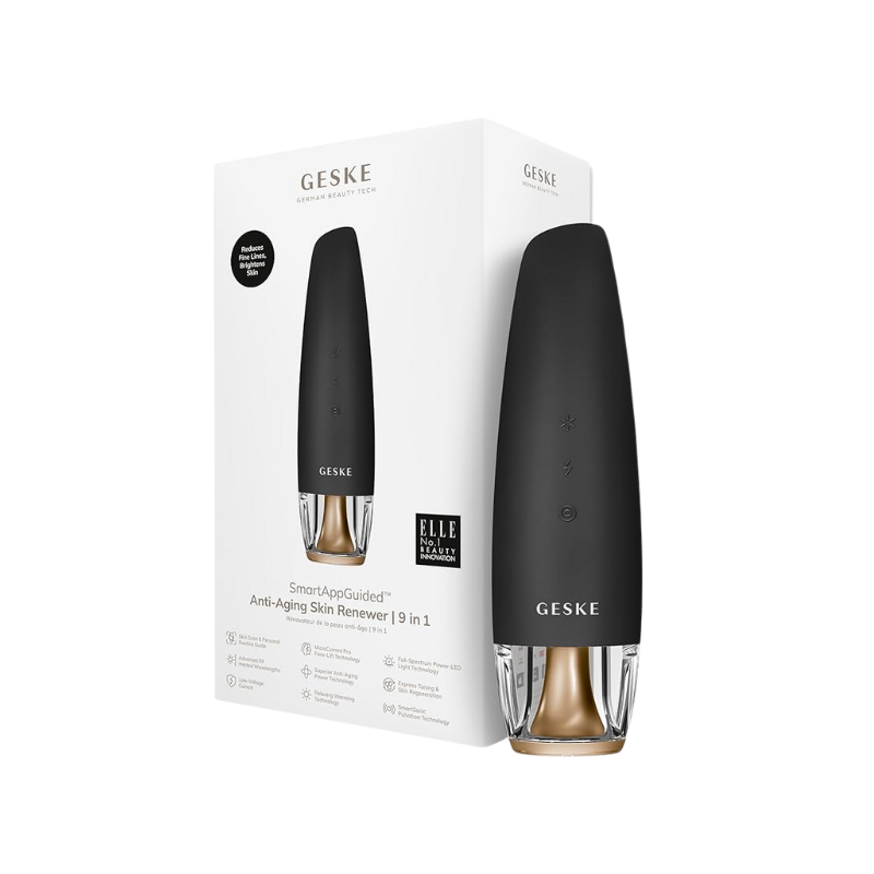 Anti-Aging Skin Renewer | 9 in 1 (Gray)массажер для лица, шеи и зоны декольте, на батарейках