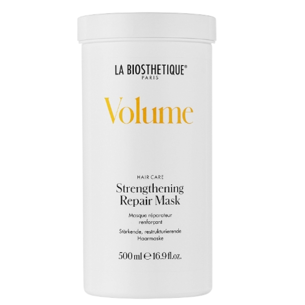 La Biosthetique  Volume Streng Restore Mask (backbar)- маска для увеличения объема, 500 мл.