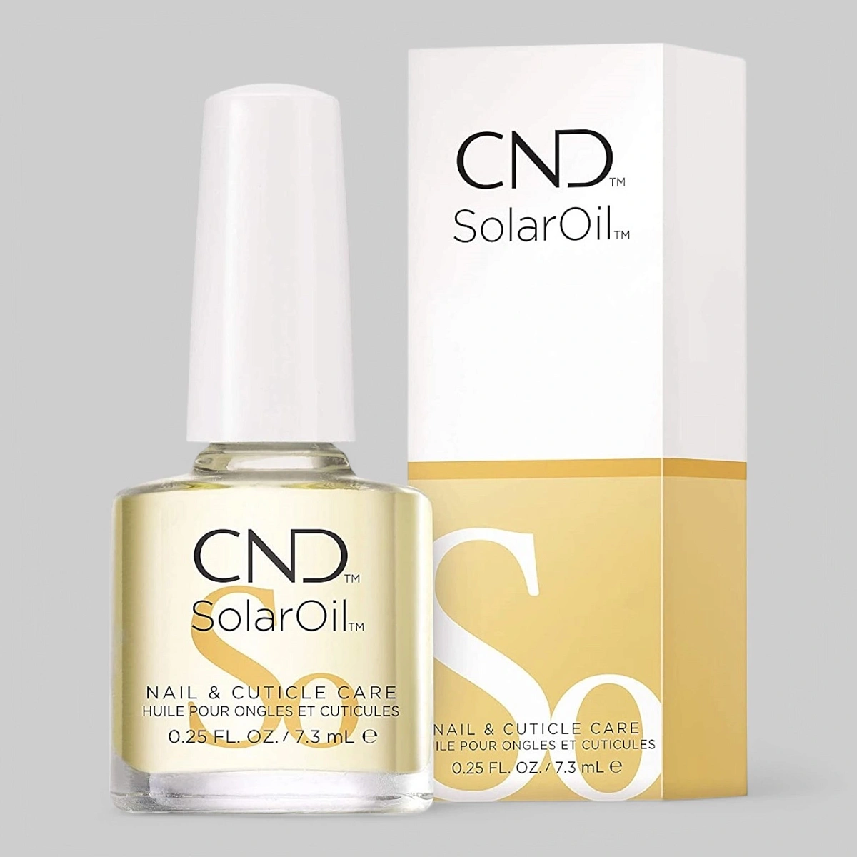 "SOLAR OIL" - Масло питательное для кутикулы и ногтей с глубоким проникающим действием, 7,3мл.