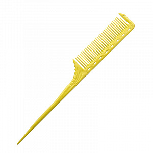 TAIL COMB YELLOW - Расческа для начеса с хвостиком, длина 210мм, желтая.