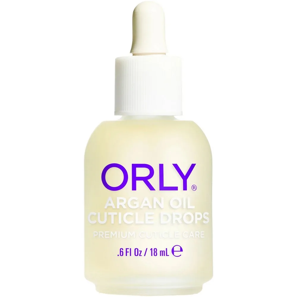 ORLY "ARGAN OIL CUTICLE DROPS" - Капли для питания и увлажнения кутикулы и ногтевой пластины, 18мл