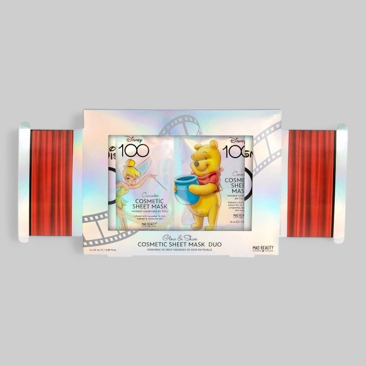 Набор масок для лица Disney - 100 2 маски по 25 мл. (арт. D100-FG9803-6)