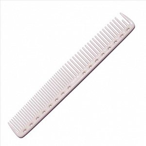 SUPER CUTTING COMB WHITE -Расческа для стрижки, комбинированная, пластиковая, длина 215мм, белая.