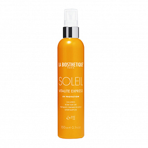 Soleil Vitalite Express - Двухфазный спрей-кондиционер с водостойким УФ-фильтром, выравнивающий структуру волос, 150мл.