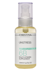 МАССАЖНОЕ МАСЛО ДЛЯ ЛИЦА UNSTRESS 6B STEP MULTY VITAMIN SUPPLEMENT С МУЛЬТИВИТАМИНАМИ 100 МЛ 