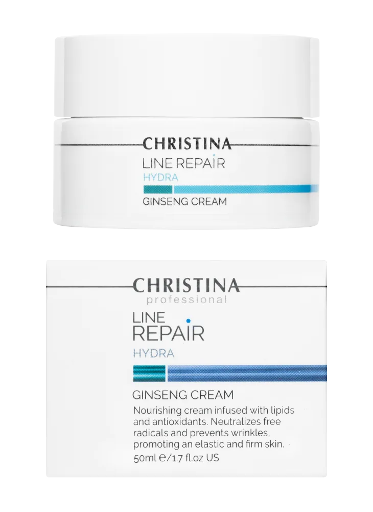 LINE REPAIR-HYDRA-GINSENG CREAM-УВЛАЖНЯЮЩИЙ И ПИТАТЕЛЬНЫЙ КРЕМ "ЖЕНЬШЕНЬ"