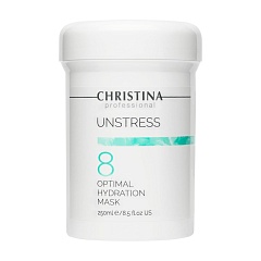 МАСКА ДЛЯ ЛИЦА UNSTRESS 8 STEP OPTIMAL HYDRATION MASK ЭКСТРАКТОМ СЕМЯН ЛЬНА 250 МЛ