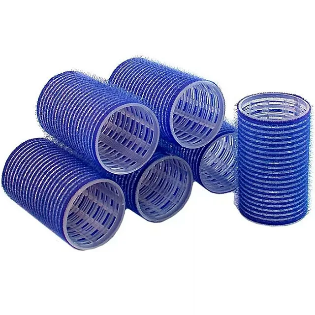 CORE ROLLERS 40MM 6 PCS BLUE - Бигуди, упаковка 6шт