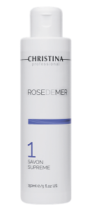 ROSE DE MER 1 STEP SAVON SUPREME -ОЧИЩАЮЩИЙ ГЕЛЬ ДЛЯ ЛИЦА, ШАГ 1, ЛИНИЯ ROSE DE MER