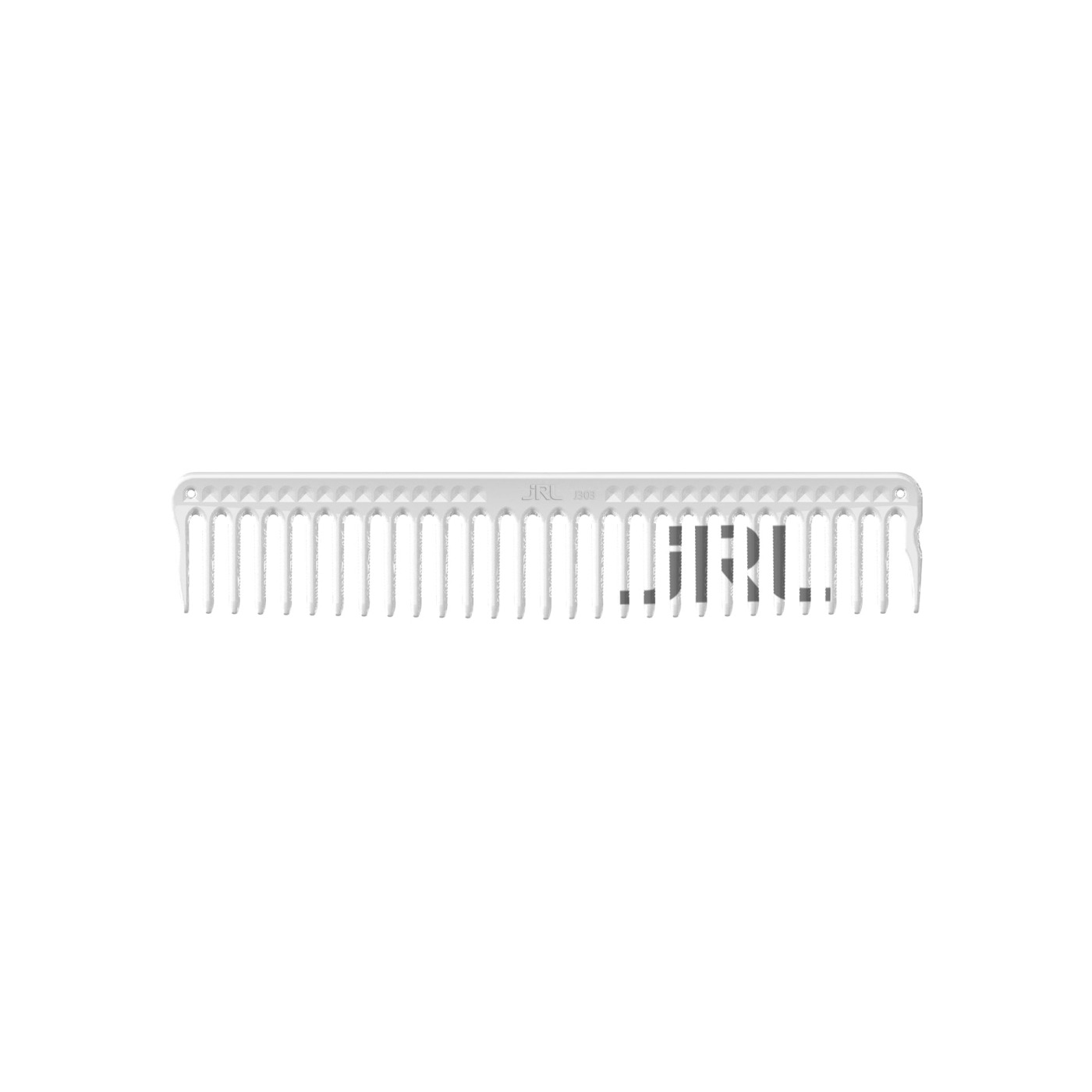 JRL CUTTING COMB 7.7'', WHITE-ПАРИКМАХЕРСКАЯ РАСЧЕСКА ДЛЯ СТРИЖКИ 7.7", ЦВЕТ БЕЛЫЙ