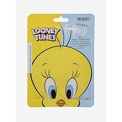 Тканевая маска для лица Looney Tunes - Tweety с экстрактом меда 25 мл. (арт. WBLT-FG2667-12)