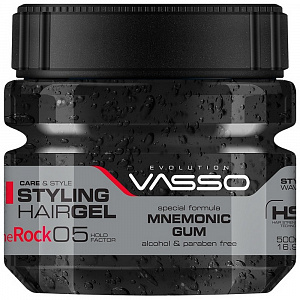 ГЕЛЬ -"ЖВАЧКА" ДЛЯ УКЛАДКИ ВОЛОС - VASSO MINEMONIC STYLING GUM (THE ROCK)