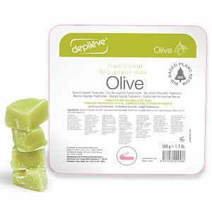 DEPILEVE BIOCERA TRADICIONAL OLIVA WAX 1KG - ВОСК КОСМЕТОЛОГИЧЕСКИЙ
