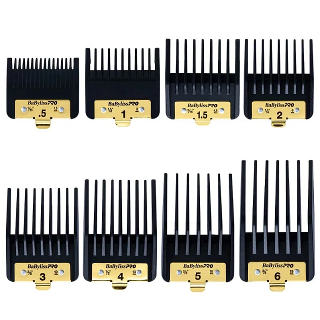 PREMIUM CLIPPER GUARDS X 8 - НАБОР ИЗ ВОСЬМИ ПРЕМИАЛЬНЫХ НАСАДОК