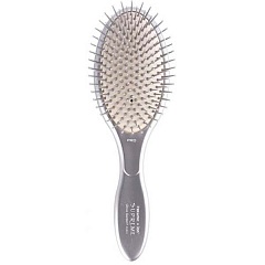 Olivia Garden Ceramic+ Ion Supreme Pro - массажная щетка серая, 24 см.