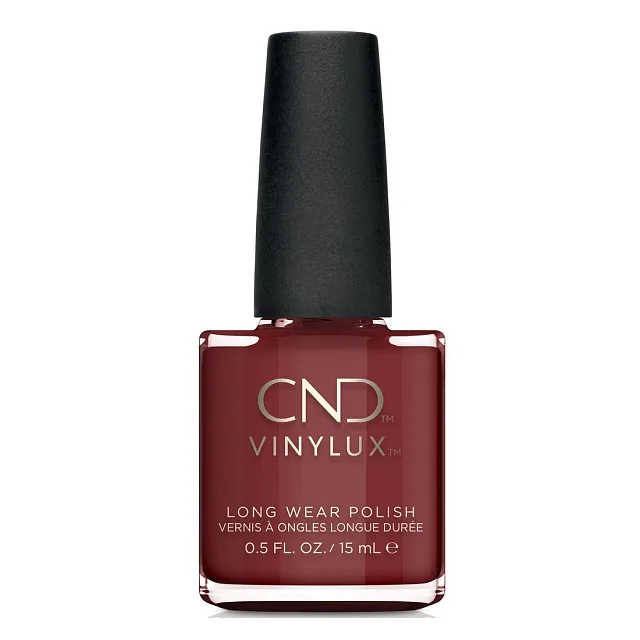 CND VINYLUX  # 222 OXBLOOD 0.5oz -ЛАК МАНИКЮРНЫЙ - CND VINYLUX #222 OXBLOOD 15 мл.