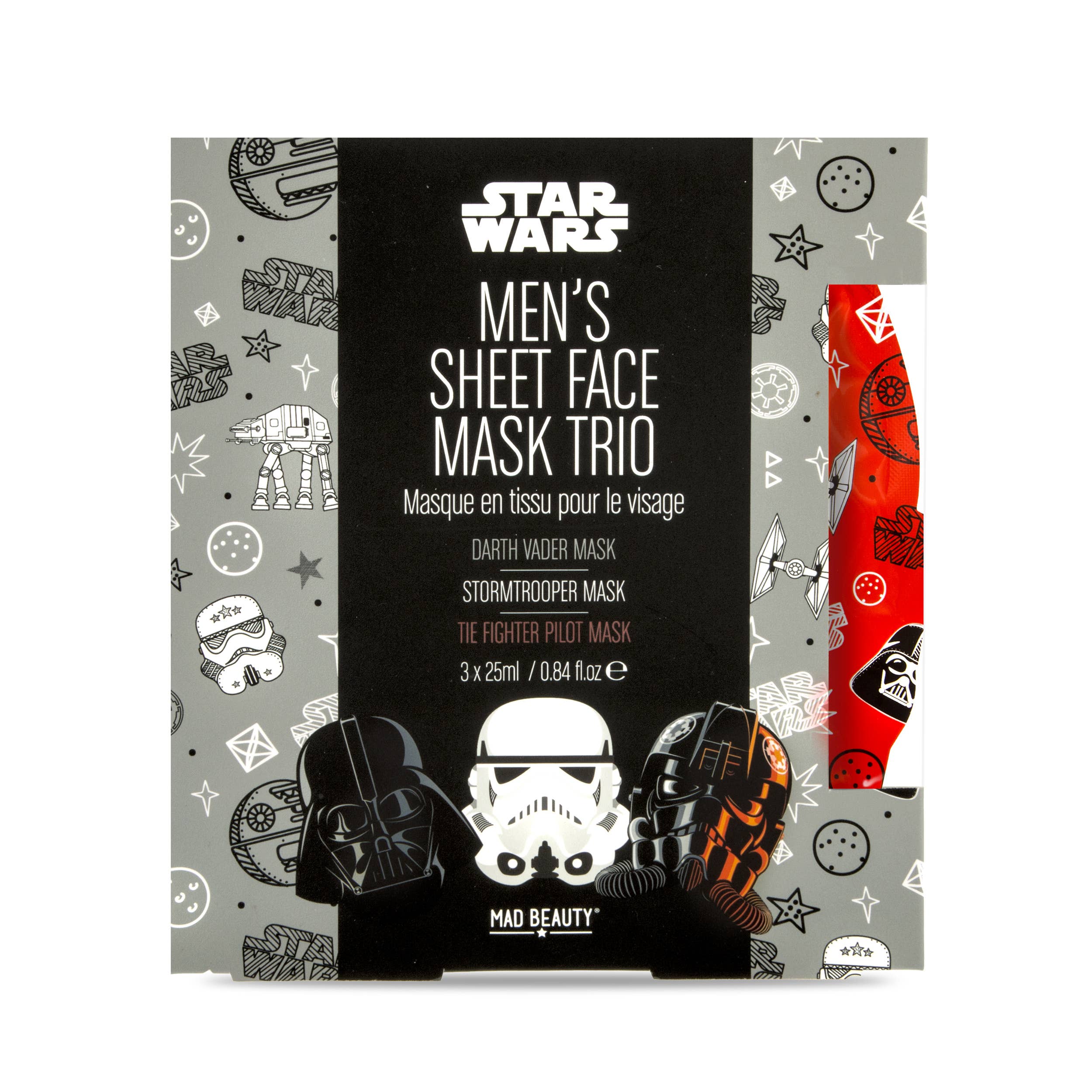 STAR WARS FACE MASK COLLECTION - ТКАНЕВЫЕ КОСМЕТИЧЕСКИЕ МАСКИ ДЛЯ ЛИЦА