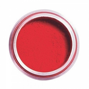 "ADDITIVES PIGMENT BRIGHT RED" - Порошковый пигмент для нейл-арта "Ярко-красный", 1,65гр.