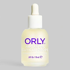 ORLY "ARGAN OIL CUTICLE DROPS" - Капли для питания и увлажнения кутикулы и ногтевой пластины, 18мл