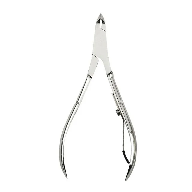 ЩИПЦЫ МАНИКЮРНЫЕ - CUTICLE NIPPER 4mm FLAT SPRING BLACK BOX JOINT - NP