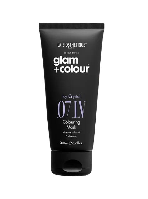 Glam Color Hair mask Icy Crystal 07 LV - маска для нейтрализации желтизны, 07 LV"Кристалл" 200 мл.