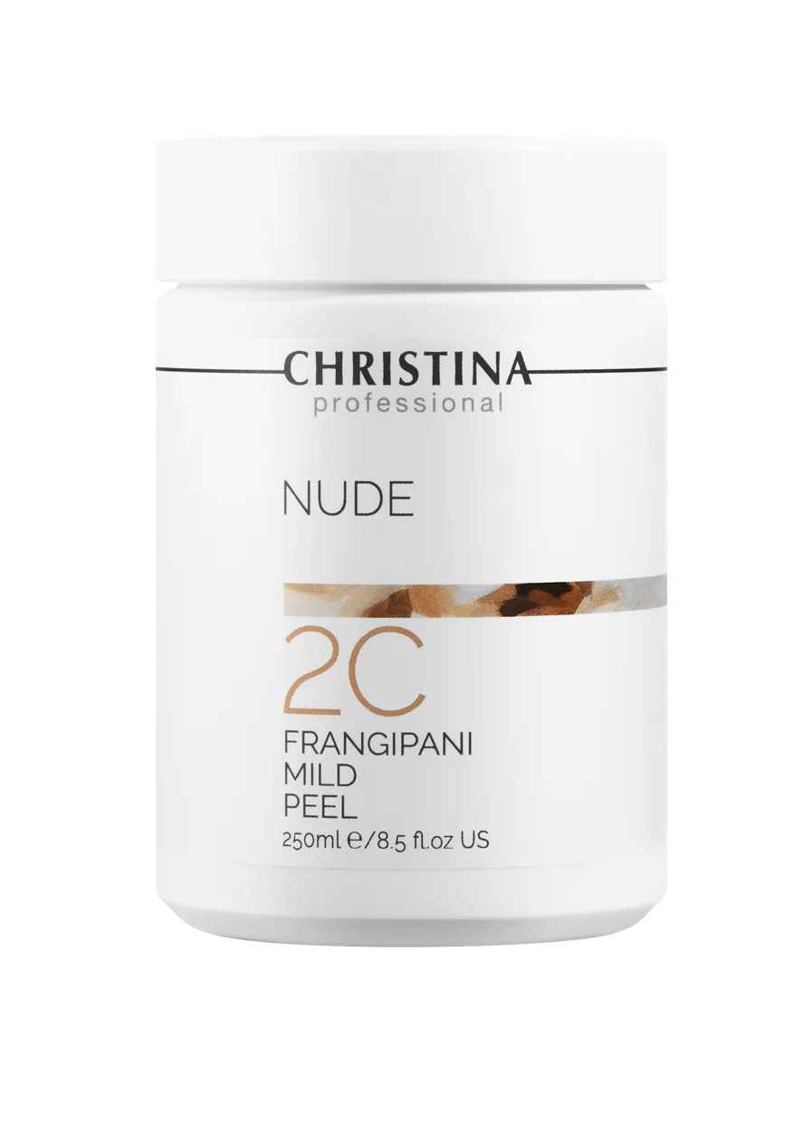 NUDE 2C FRANGIPANI MILD PEEL - ПИЛИНГ ДЛЯ ТЕЛА МЯГКИЙ С ПЛЮМЕРИЕЙ ШАГ 2C
