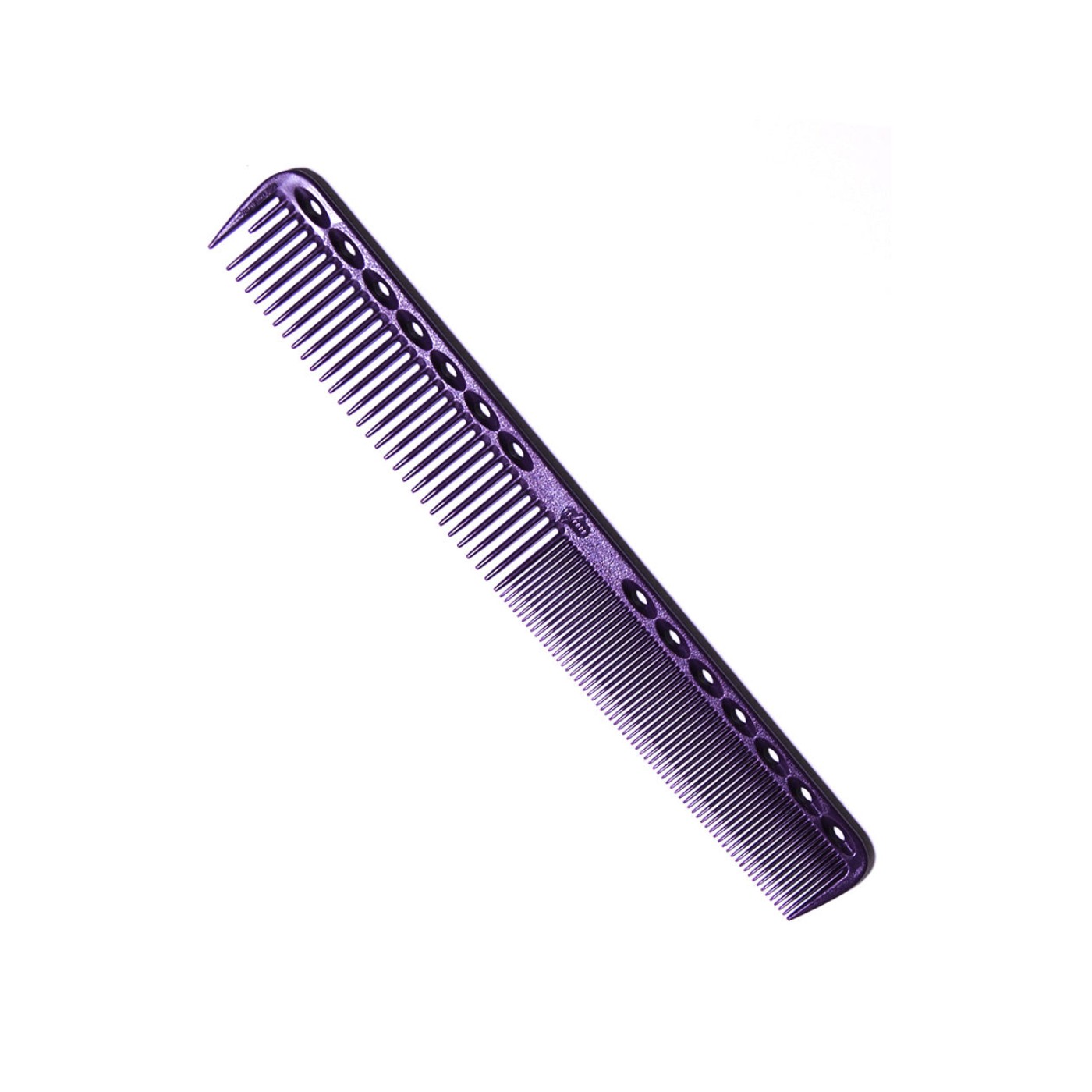 SUPER CUTTING COMB DEEP PURPLE - РАСЧЕСКА ДЛЯ СТРИЖКИ, КОМБИНИРОВАННАЯ, ЦВЕТ ТЁМНО-ФИОЛЕТОВЫЙ, 180ММ