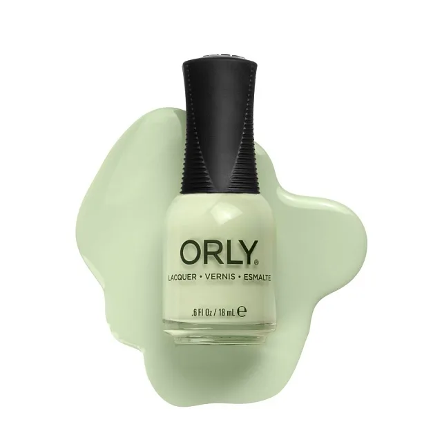 ORLY® LAQ US .6 Fl. Oz. / Oz. Liq. 18 mL e MATCHA FOAM-ЛАК ДЛЯ НОГТЕЙ, ТЕМНО-ЗЕЛЕНЫЙ, 18 МЛ.