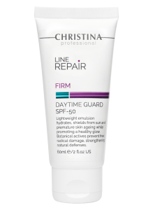CHRISTINA Line Repair Firm Daytime Guard SPF 50 - легкий защитный дневной крем SPF 50, 60 мл.
