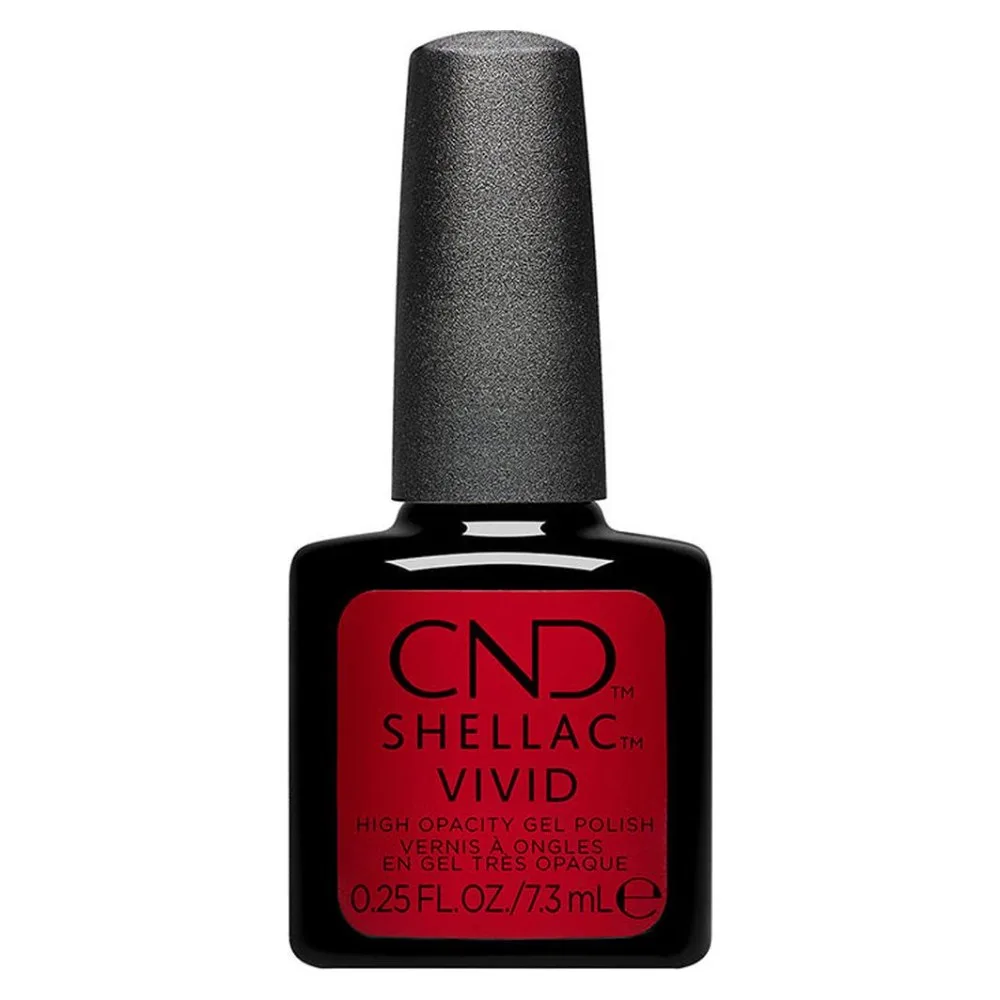 CND SHELLAC RED CARPET 0.25oz/7.3ml - ГЕЛЕВЫЙ ЛАК ДЛЯ НОГТЕЙ CND SHELLAC RED CARPET 0.25oz/7.3ml