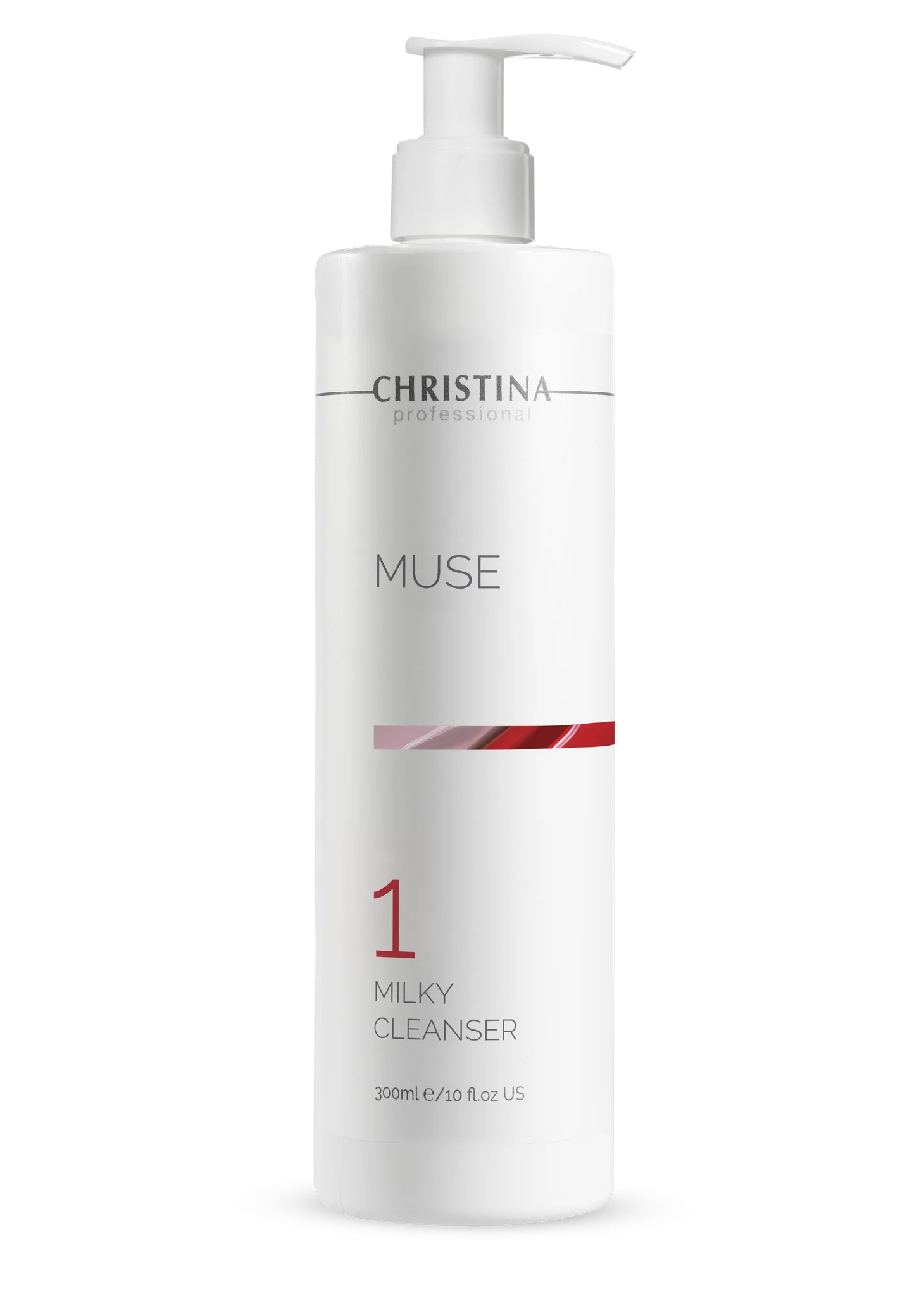 MUSE-1 MILKY CLEANSER 300 - ОЧИЩАЮЩЕЕ МОЛОЧКО С ЭКСТРАКТОМ РОЗЫ (ШАГ 1), 300 МЛ