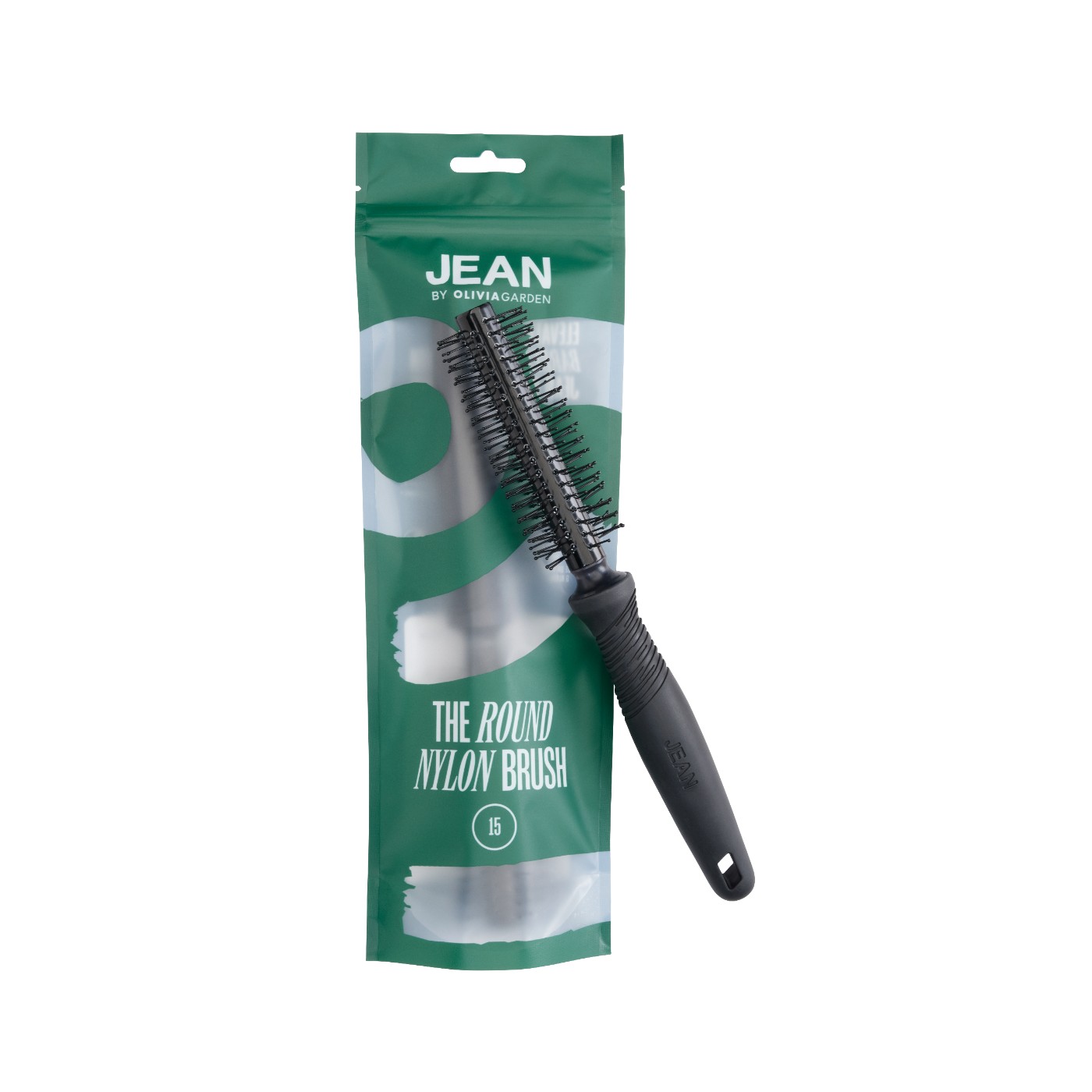The Round Double Nylon Brush 15mm -Профессиональная расческа-щетка для волос и бороды-