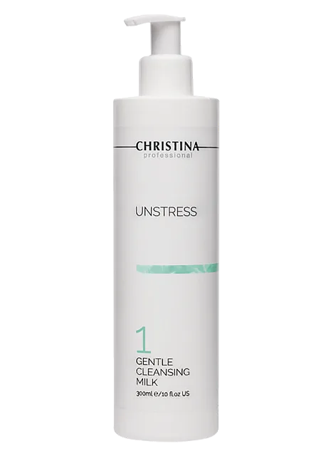 UNSTRESS 1 STEP GENTLE CLEANSING MILK -НЕЖНОЕ МОЛОЧКО ДЛЯ ЛИЦА, ШАГ 1, ЛИНИЯ UNSTRESS