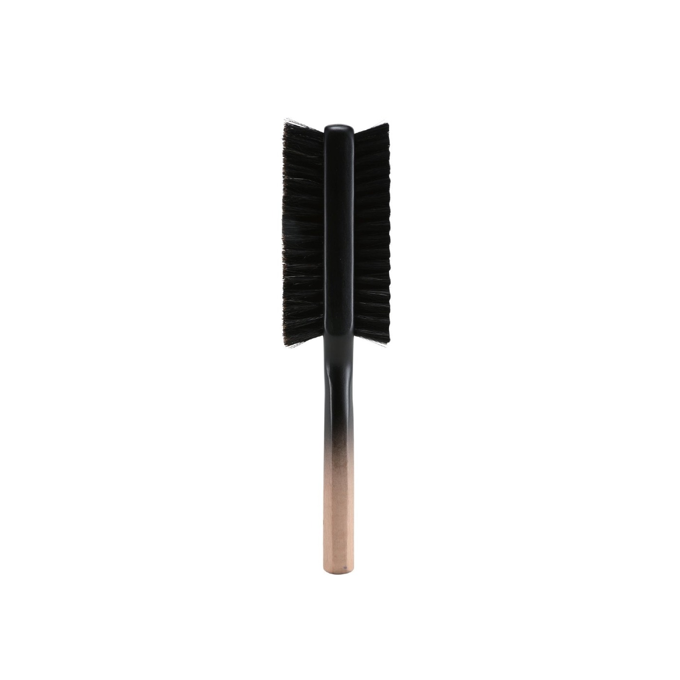 PREMIUM DOUBLE-SIDED HAIR &amp; BEARD BRUSH, BLACK- ДВУСТОРОНИИЙ БРАШИНГ  ДЛЯ ВОЛОС И БОРОДЫ