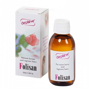 DEPILEVE FOLISAN BOTTLE 150ML - Лосьон для выпрямления вросших волос
