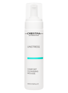 UNSTRESS COMFORT CLEANSING MOUSSE-ОЧИЩАЩИЙ МУСС ДЛЯ ЛИЦА, ЛИНИЯ UNSTRESS