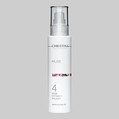ЛОСЬОН ДЛЯ ЛИЦА MUSE 4 STEP ROSE EXTRACT SPLASH С ЭКСТРАКТОМ РОЗЫ СПРЕЙ 150 МЛ 