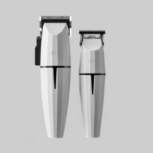 GHOST KIT 1 (2020C-B, 2020T-B), WHITE-НАБОР ДЛЯ СТРИЖКИ ВОЛОС (В СОСТАВЕ МАШИНКА ДЛЯ СТРИЖКИ ВОЛОС И ТРИММЕР), ЦВЕТ- БЕЛЫЙ/Набор "JRL GHOST KIT 1", в наборе рабочая машинка "JRL ONYX CORDLESS WHITE" (2020C-B) и  2020T-B