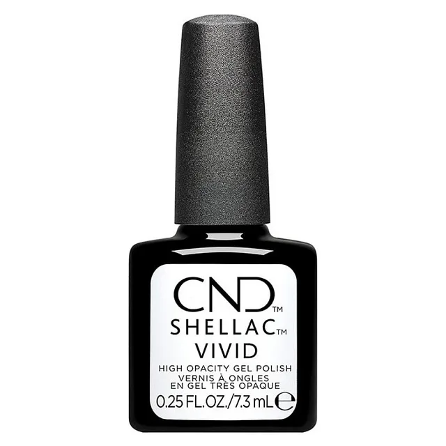 CND SHELLAC WHITE GLOVES 0.25oz/7.3ml - ГЕЛЕВЫЙ ЛАК ДЛЯ НОГТЕЙ CND SHELLAC WHITE GLOVES 0.25oz/7.3ml