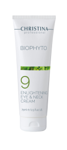 КРЕМ ДЛЯ КОЖИ ВОКРУГ ГЛАЗ И ШЕИ BIO PHYTO 9 ENLIGHTING EYE AND NECK CREAM С ПРОТЕИНОМ 75 МЛ 