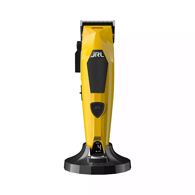 DIAMANTE HAIR CLIPPER, BLACK-МАШИНКА ДЛЯ СТРИЖКИ ВОЛОС “JRL DIAMANTE”, ЦВЕТ ЧЕРНО-ЖЕЛТЫЙ