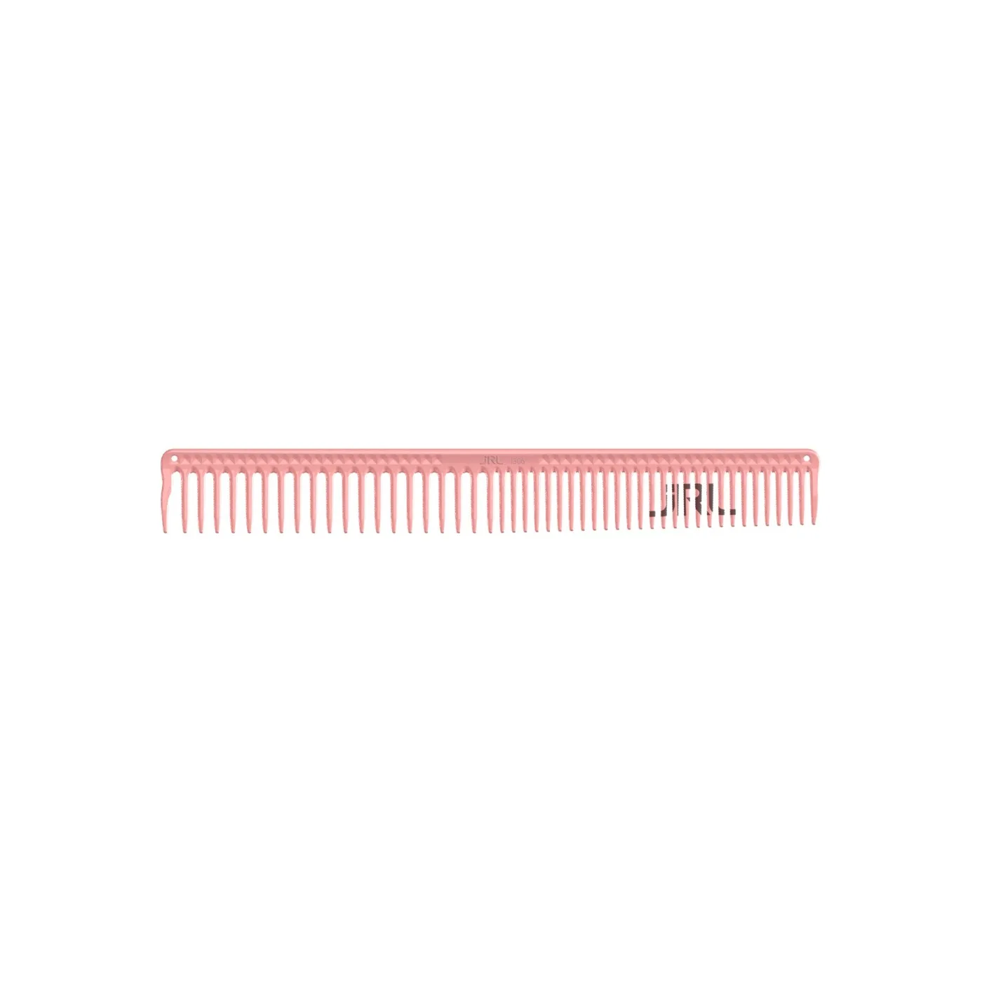 JRL LONG ROUND TOOTH CUTTING COMB 9", PINK-ПАРИКМАХЕРСКАЯ  РАСЧЕСКА ДЛИННАЯ С ЗАКРУГЛЕННЫМИ ЗУБЦАМИ 
