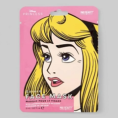 Тканевая маска для лица Disney  - Ariel с огурцом для свежести и увлажнения 25 мл. (арт. DPPFM-A12)