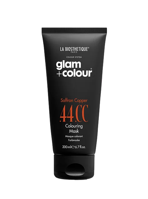 Glam color Saffron Copper.44.CC Mask  - маска отеночная для волос Saffron Copper.44.CC