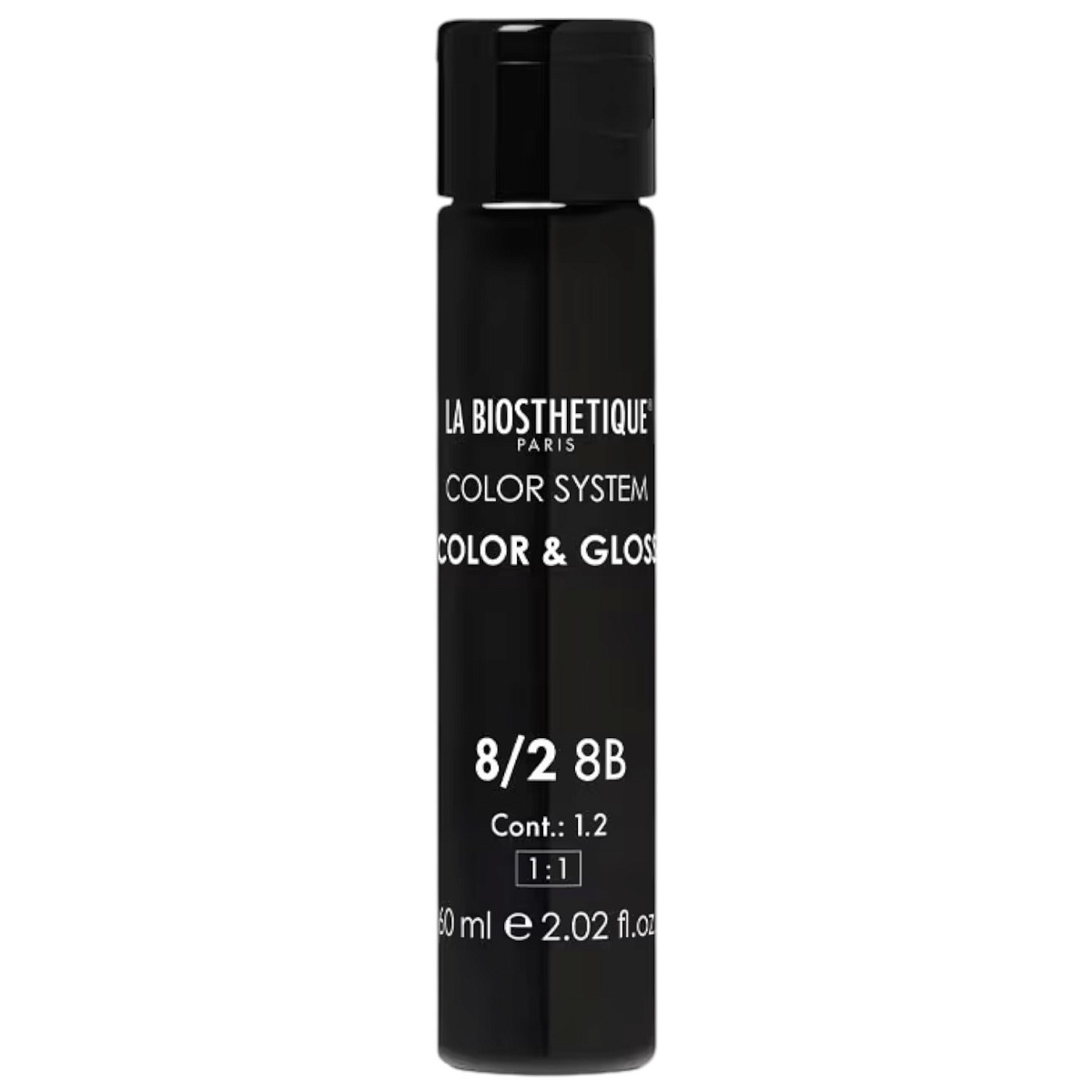 La Biosthetique Color & Gloss 8/2 8B  - оксидативный тонирующий гель для волос, цвет "светло-бежевый блонд", 60 мл.
